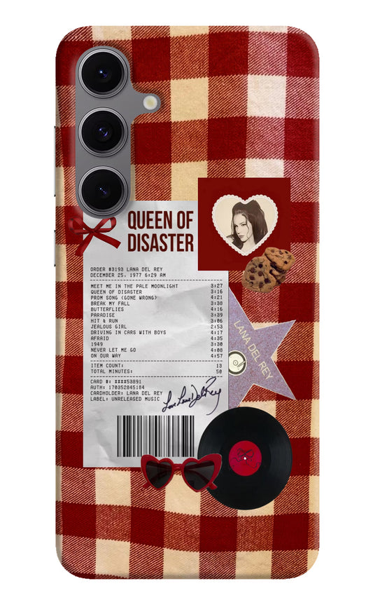 Queen of Disaster Samsung S24 FE 5G Hard Case Back Cover by Casekaro