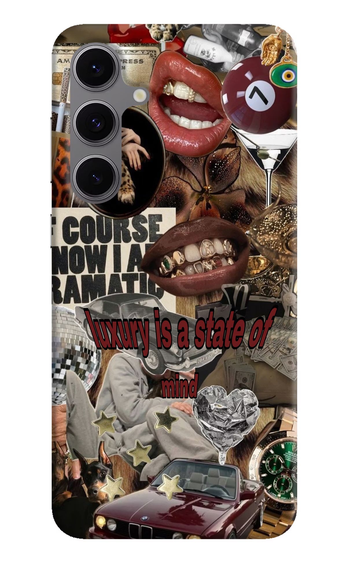 Luxury Samsung S24 FE 5G Hard Case Back Cover by Casekaro