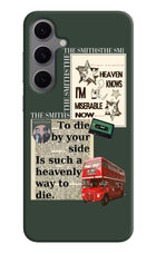 The Smiths Samsung S24 FE 5G Hard Case Back Cover by Casekaro