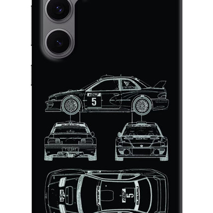 WRC'99 Samsung S24 FE 5G Hard Case Back Cover by Casekaro
