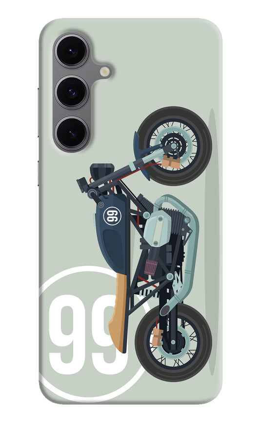 Classic Cafe Racer 99 Samsung S24 FE 5G Hard Case Back Cover by Casekaro