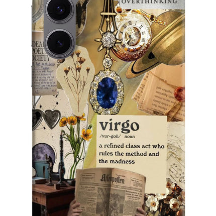 Virgo Zodiac Samsung S24 FE 5G Hard Case Back Cover by Casekaro