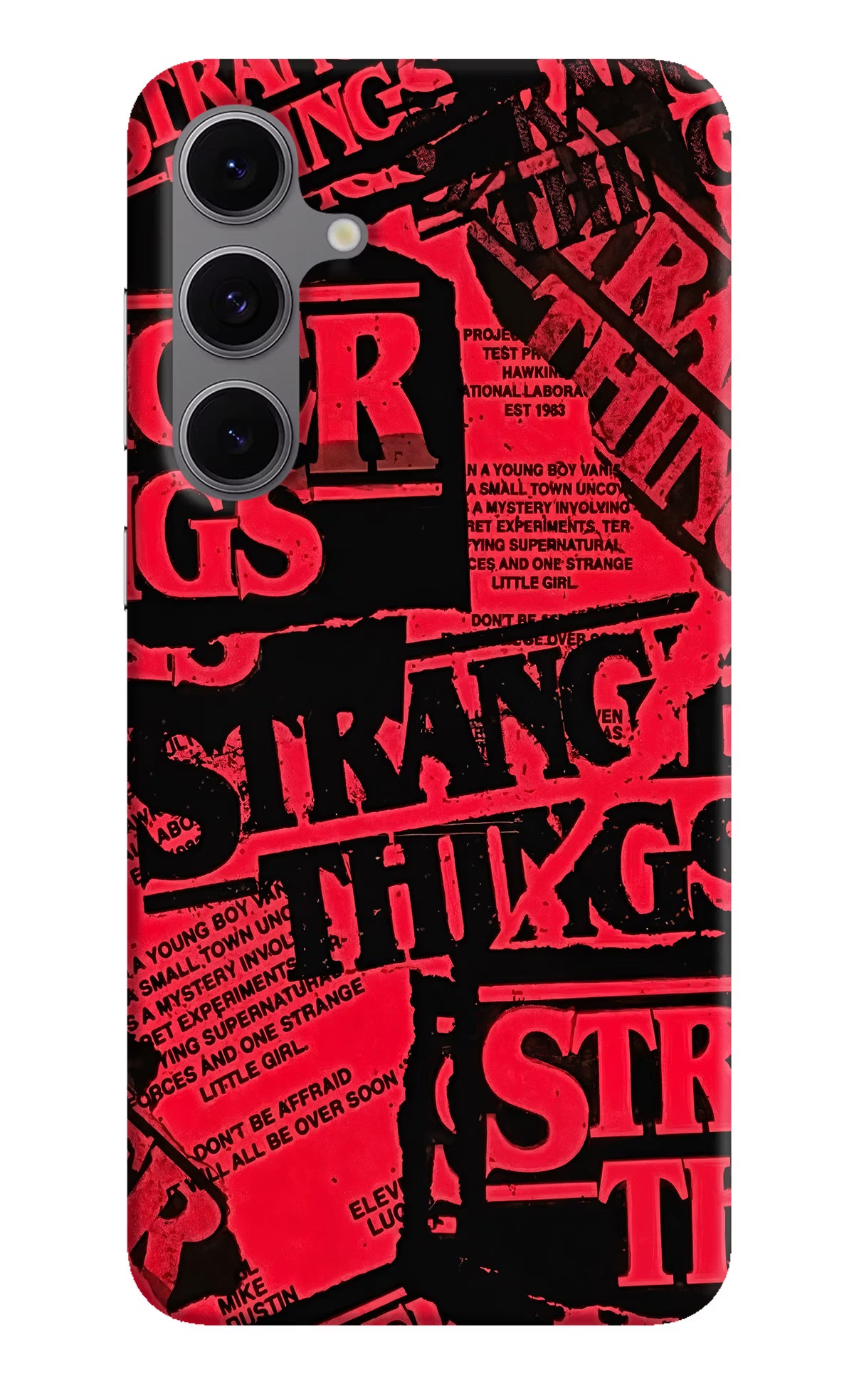 Ordinary Things Samsung S24 FE 5G Hard Case Back Cover by Casekaro
