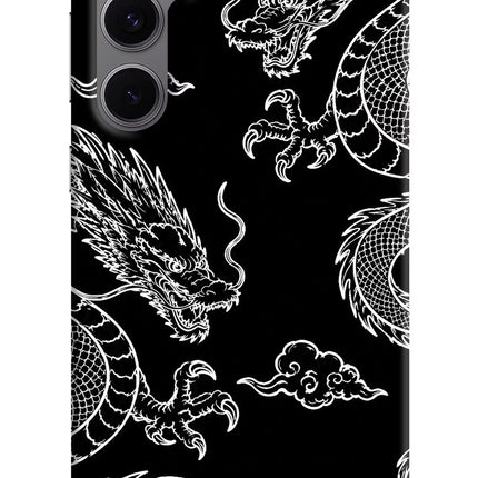 Twin Dragons Samsung S24 FE 5G Hard Case Back Cover by Casekaro