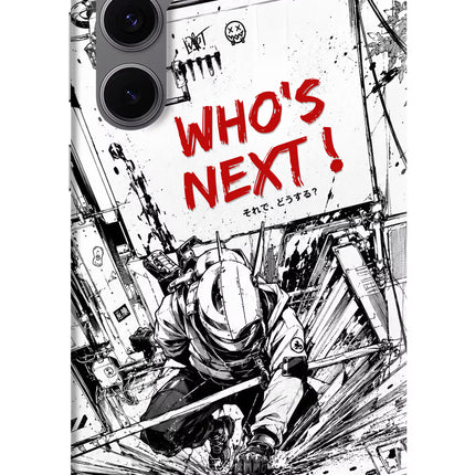 Who's Next Samsung S24 FE 5G Hard Case Back Cover by Casekaro