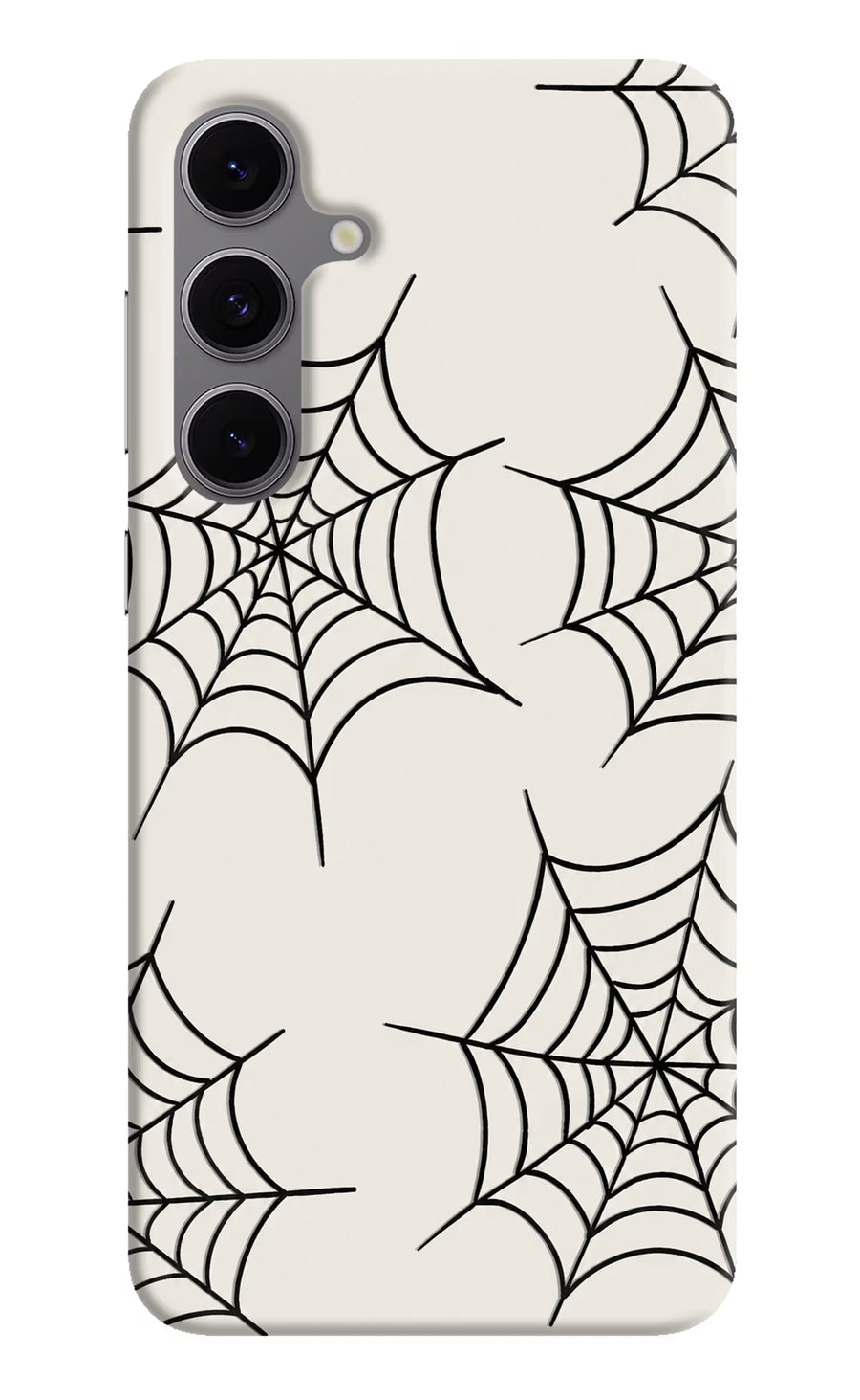 Spider Web Samsung S24 FE 5G Back Cover, Hard case