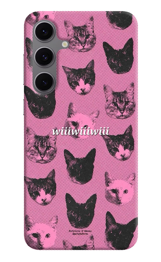 Pink Cats Samsung S24 FE 5G Back Cover