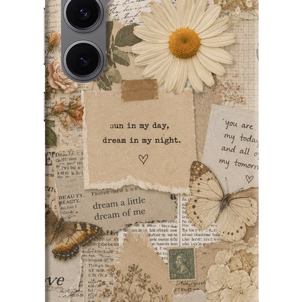 Vintage case Samsung S24 FE 5G Hard Case Back Cover by Casekaro