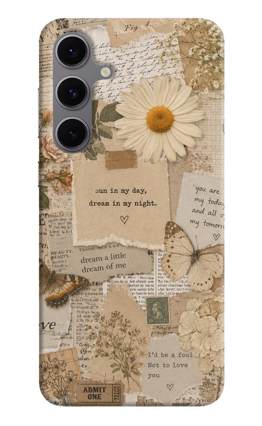 Vintage case Samsung S24 FE 5G Back Cover