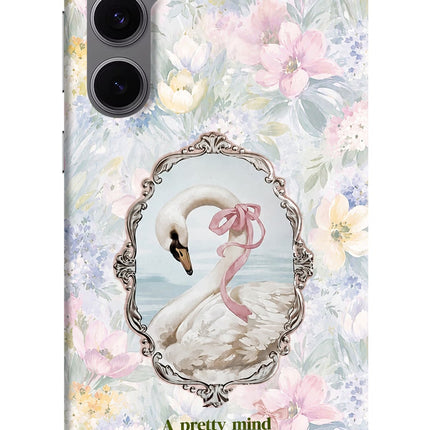 Pretty Mind Pretty Soul Samsung S24 FE 5G Hard Case Back Cover by Casekaro