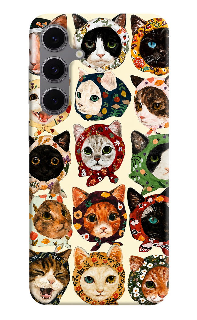 Cool Cat Samsung S24 FE 5G Hard Case Back Cover by Casekaro