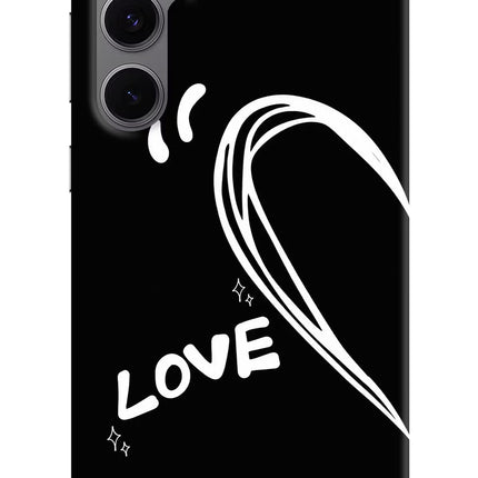 Love Line Samsung S24 FE 5G Hard Case Back Cover by Casekaro