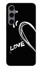 Love Line Samsung S24 FE 5G Hard Case Back Cover by Casekaro