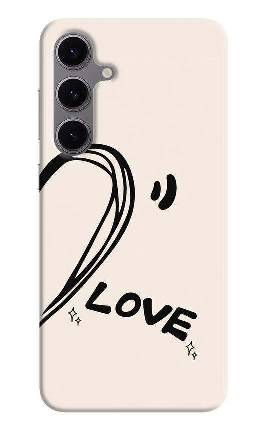 Soul Line Samsung S24 FE 5G Hard Case Back Cover by Casekaro