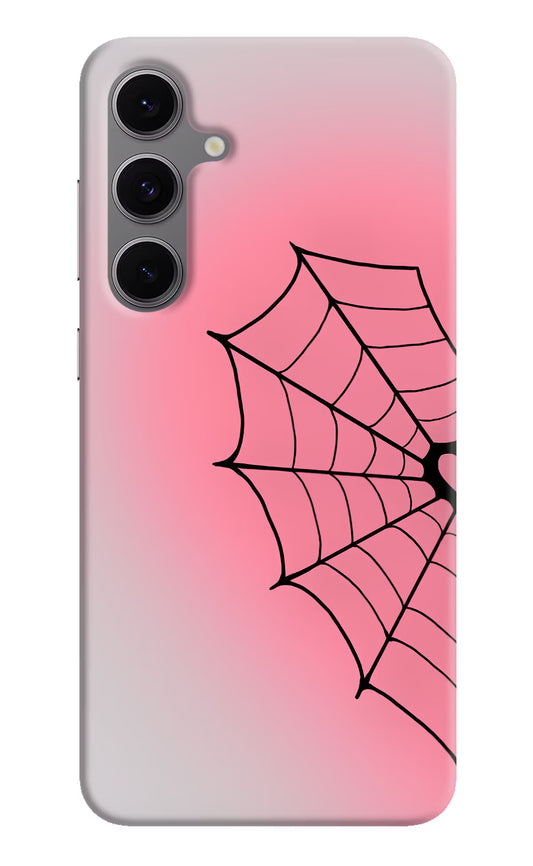 Pink Web Samsung S24 FE 5G Hard Case Back Cover by Casekaro