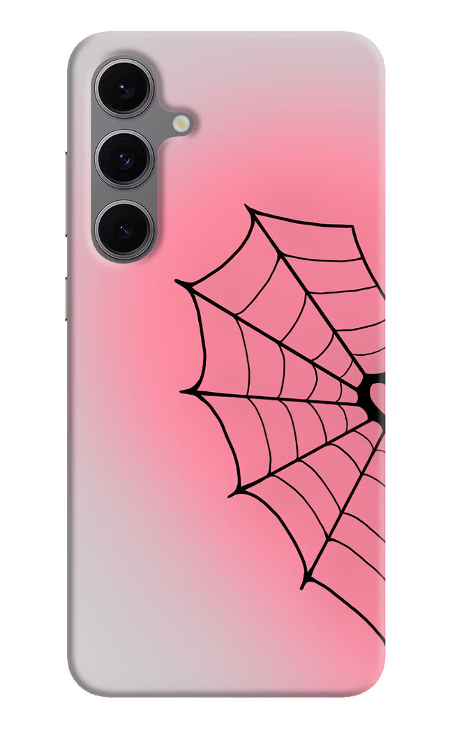Pink Web Samsung S24 FE 5G Hard Case Back Cover by Casekaro