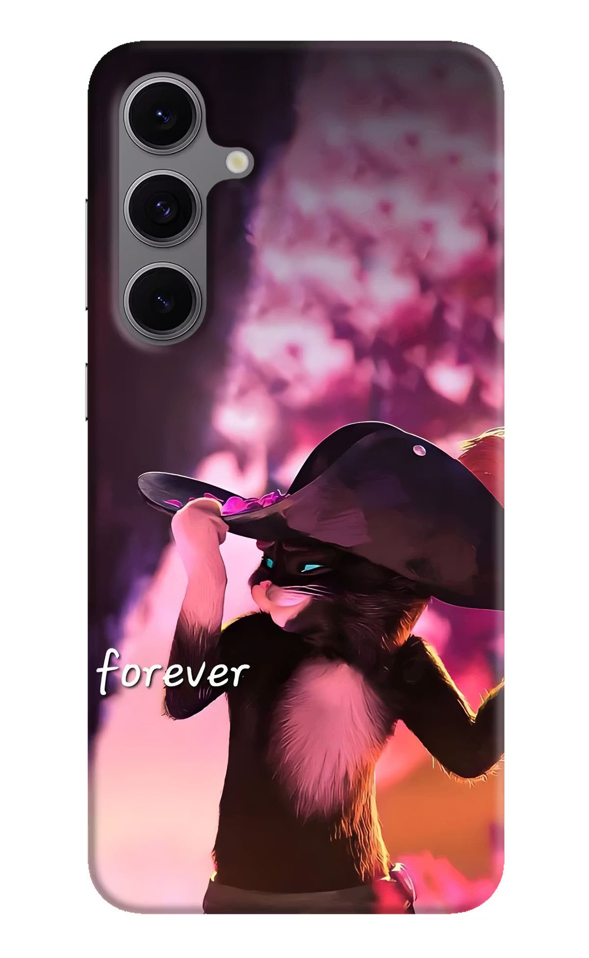 Forever Cat Samsung S24 FE 5G Back Cover