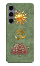 Om & Lotus Samsung S24 FE 5G Back Cover