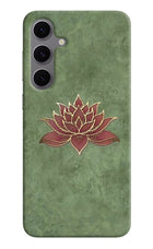 Lotus Grace Samsung S24 FE 5G Hard Case Back Cover by Casekaro