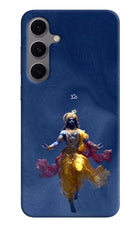 Cosmic Krishna Samsung S24 FE 5G Hard Case Back Cover by Casekaro