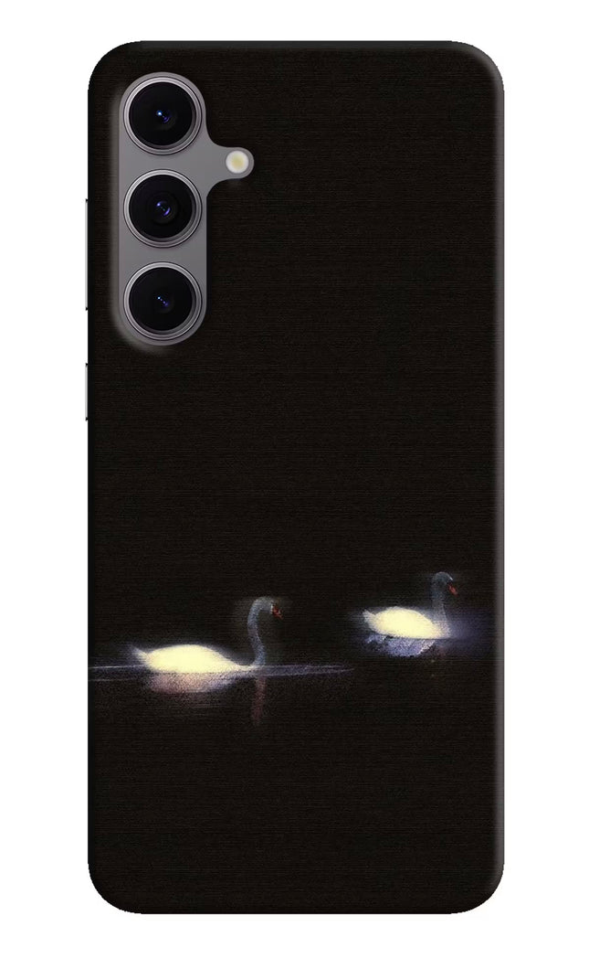 Silent Swans Samsung S24 FE 5G Hard Case Back Cover by Casekaro