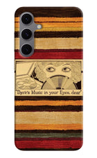 Vinyl Stripes Samsung S24 FE 5G Hard Case Back Cover by Casekaro