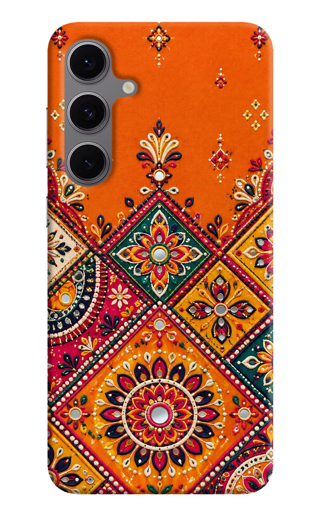 Kutch Glow Samsung S24 FE 5G Hard Case Back Cover by Casekaro