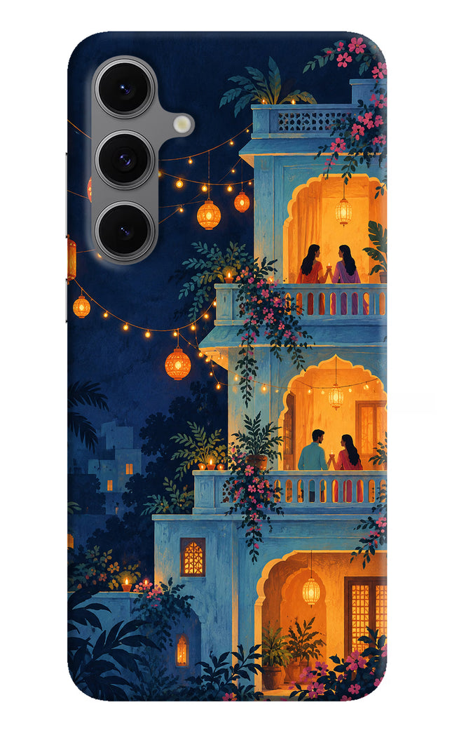 Balcony Glow Samsung S24 FE 5G Hard Case Back Cover by Casekaro