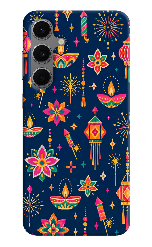 Festive Pop Samsung S24 FE 5G Hard Case Back Cover by Casekaro