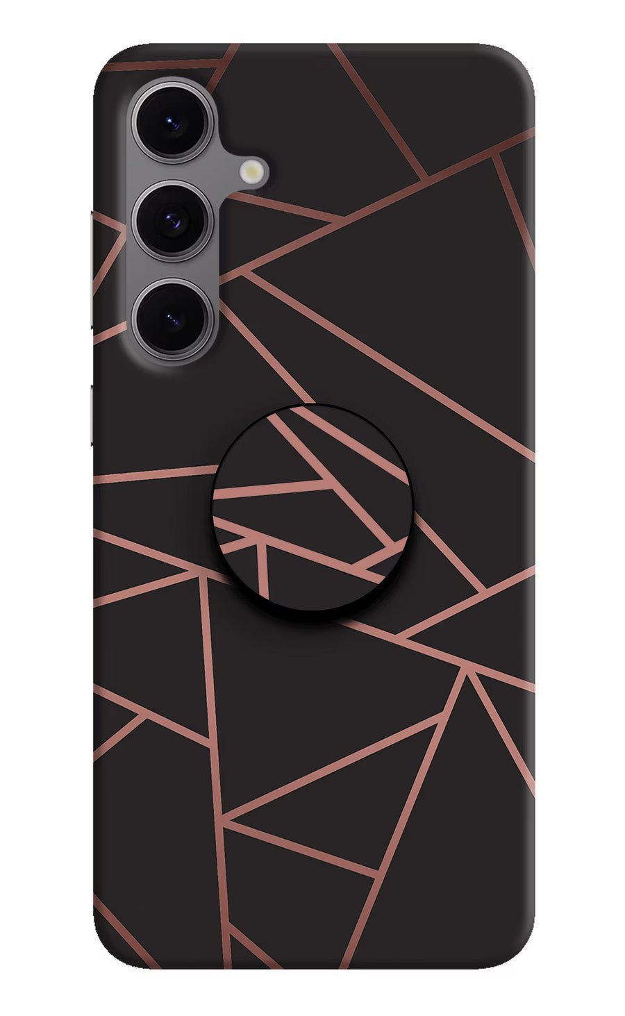 Geometric Pattern Samsung S24 FE 5G Pop Case, Hard case