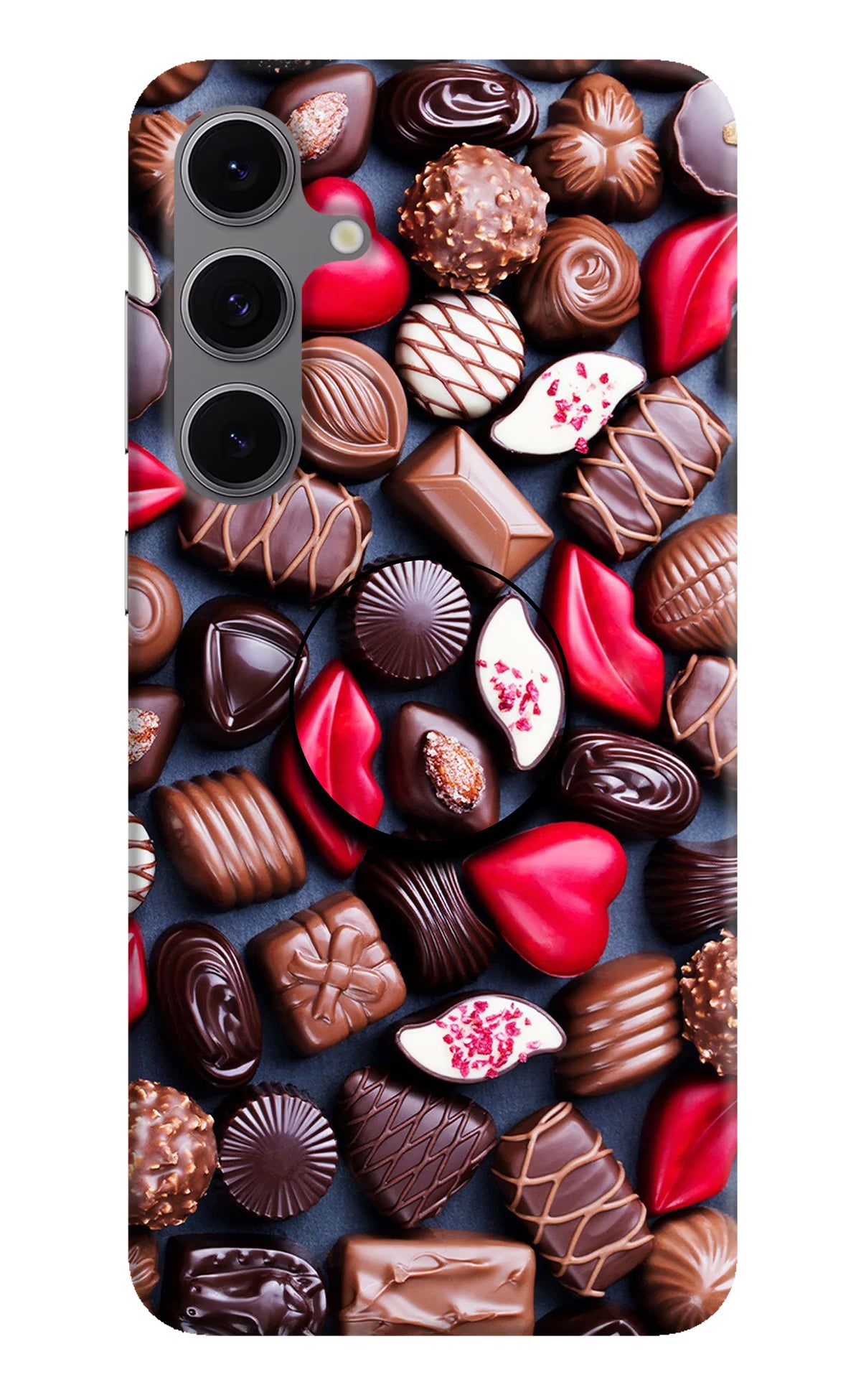 Chocolates Samsung S24 FE 5G Pop Case by Casekaro