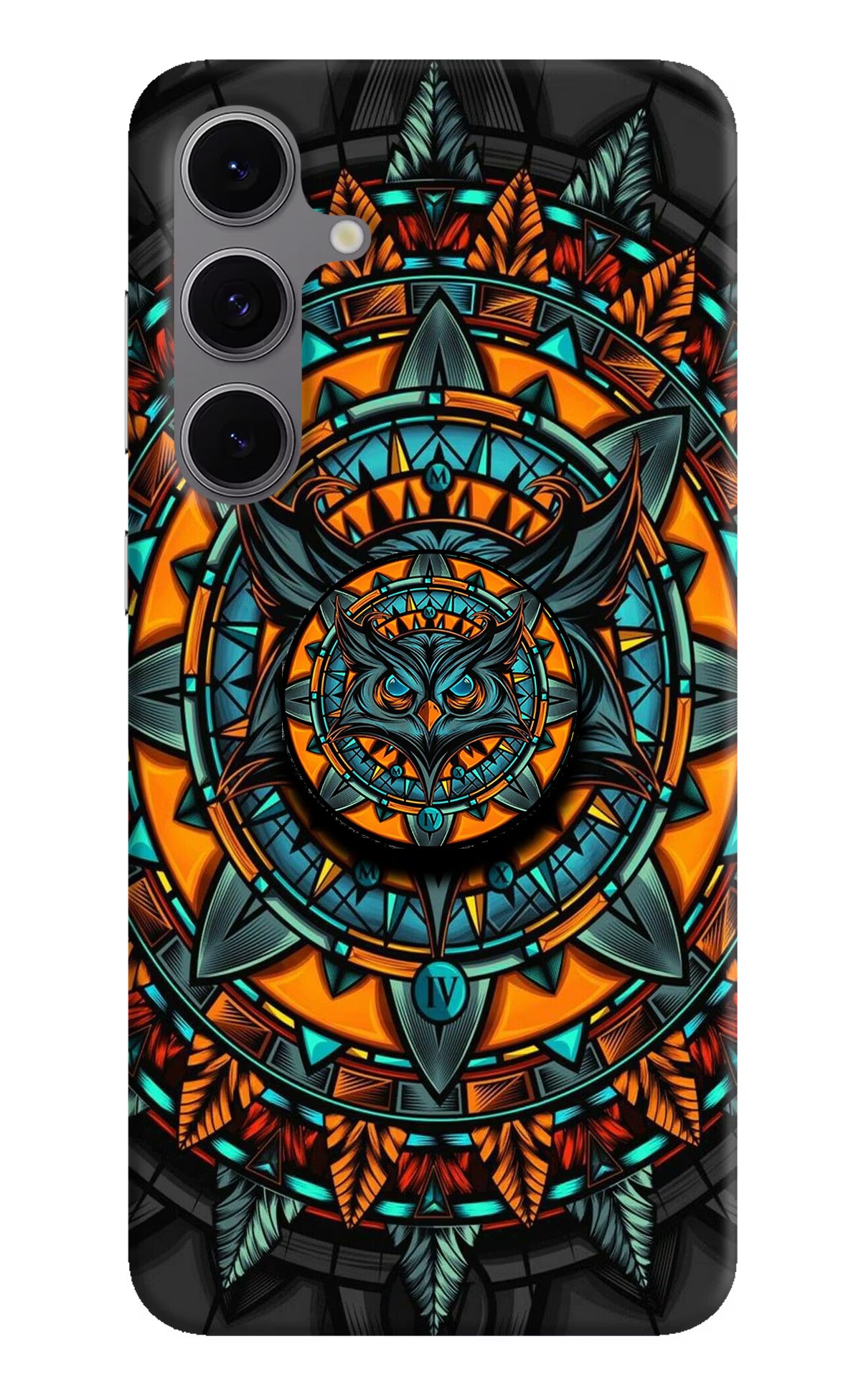 Angry Owl Samsung S24 FE 5G Pop Case by Casekaro