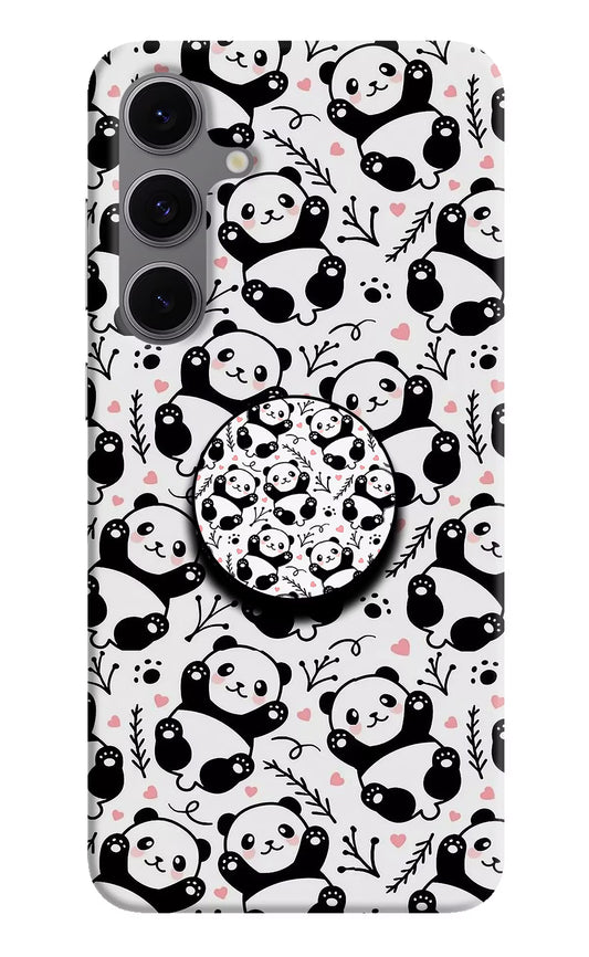 Cute Panda Samsung S24 FE 5G Pop Case by Casekaro