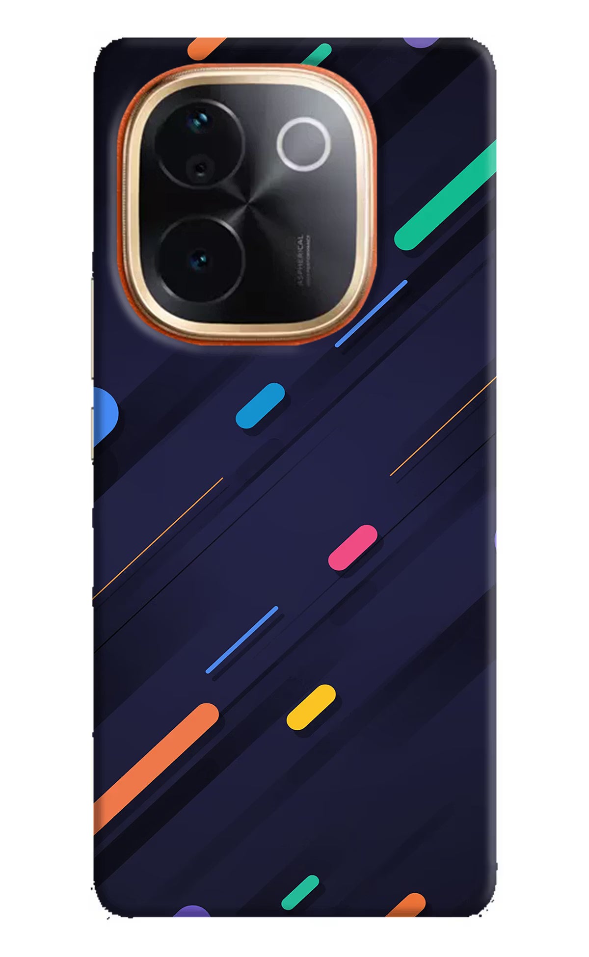 Abstract Design Vivo T3 Pro 5G Hard Case Back Cover by Casekaro