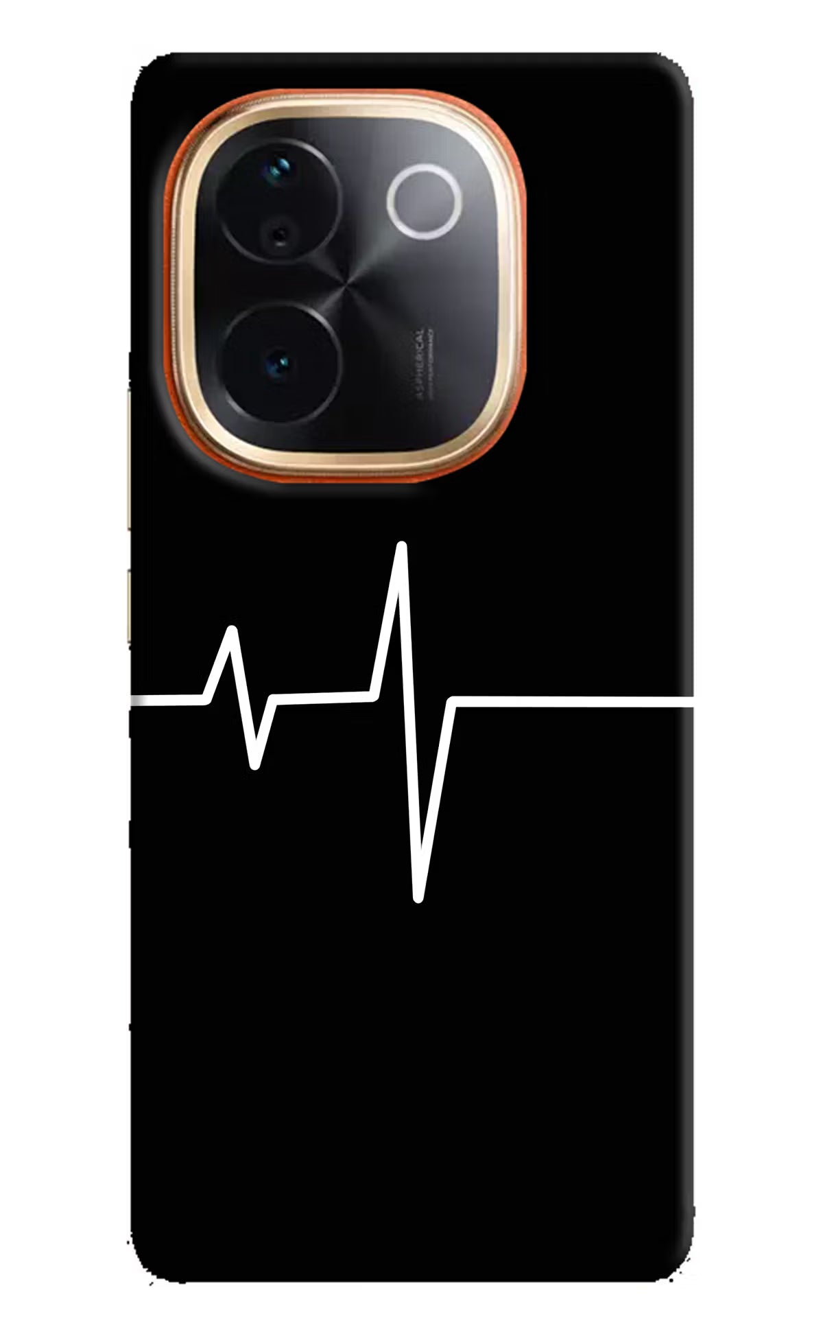 Heart Beats Vivo T3 Pro 5G Hard Case Back Cover by Casekaro