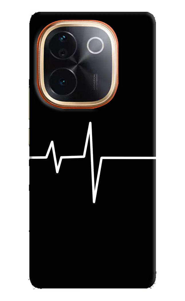 Heart Beats Vivo T3 Pro 5G Hard Case Back Cover by Casekaro