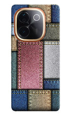 Multicolor Jeans Vivo T3 Pro 5G Hard Case Back Cover by Casekaro