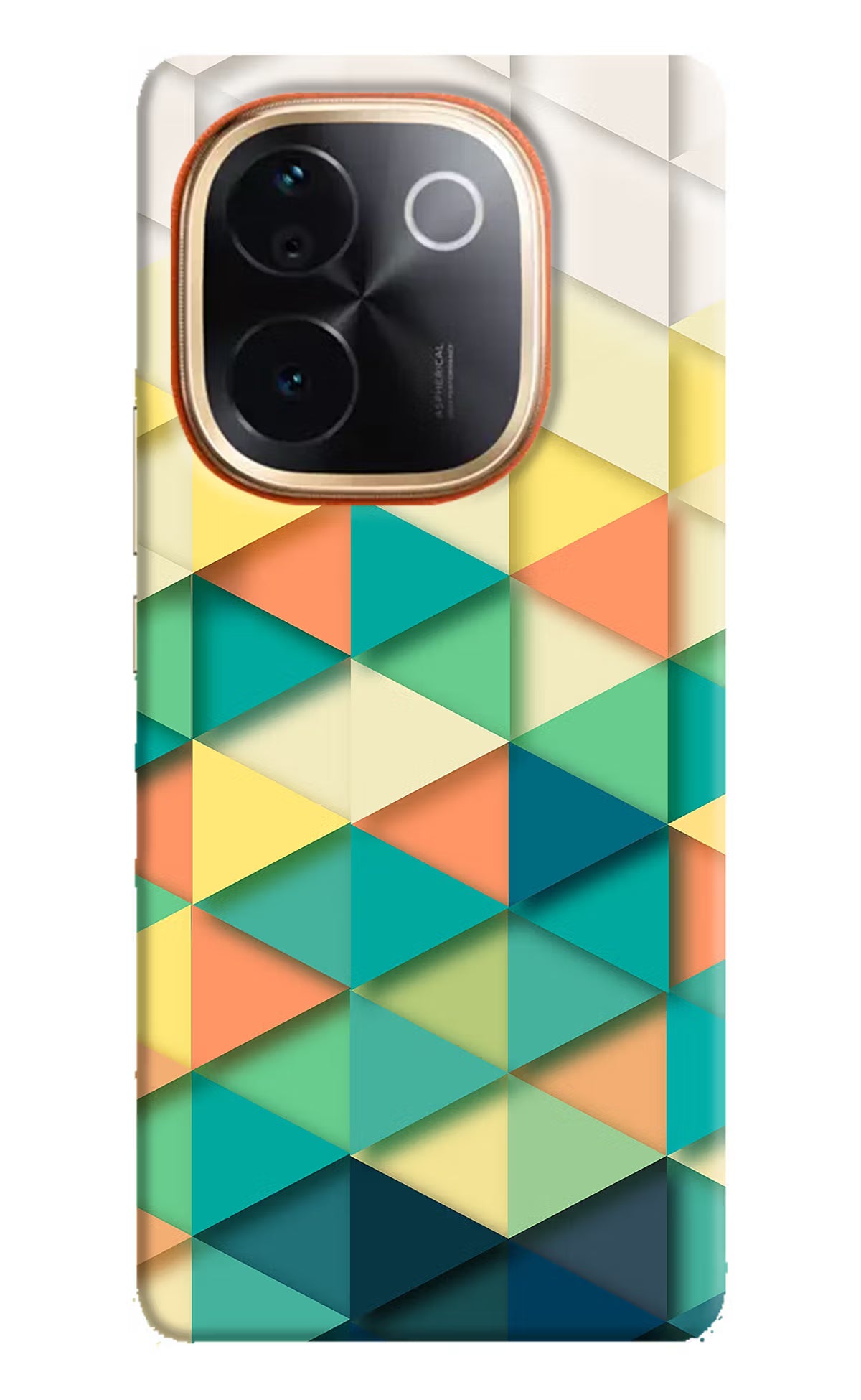 Abstract Vivo T3 Pro 5G Hard Case Back Cover by Casekaro