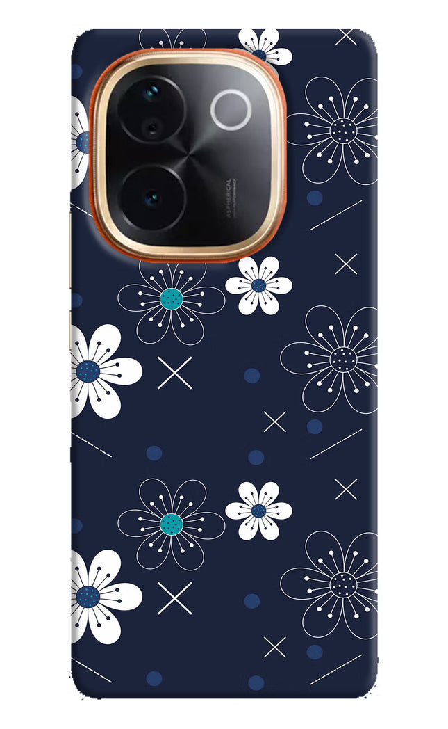 Flowers Vivo T3 Pro 5G Hard Case Back Cover by Casekaro