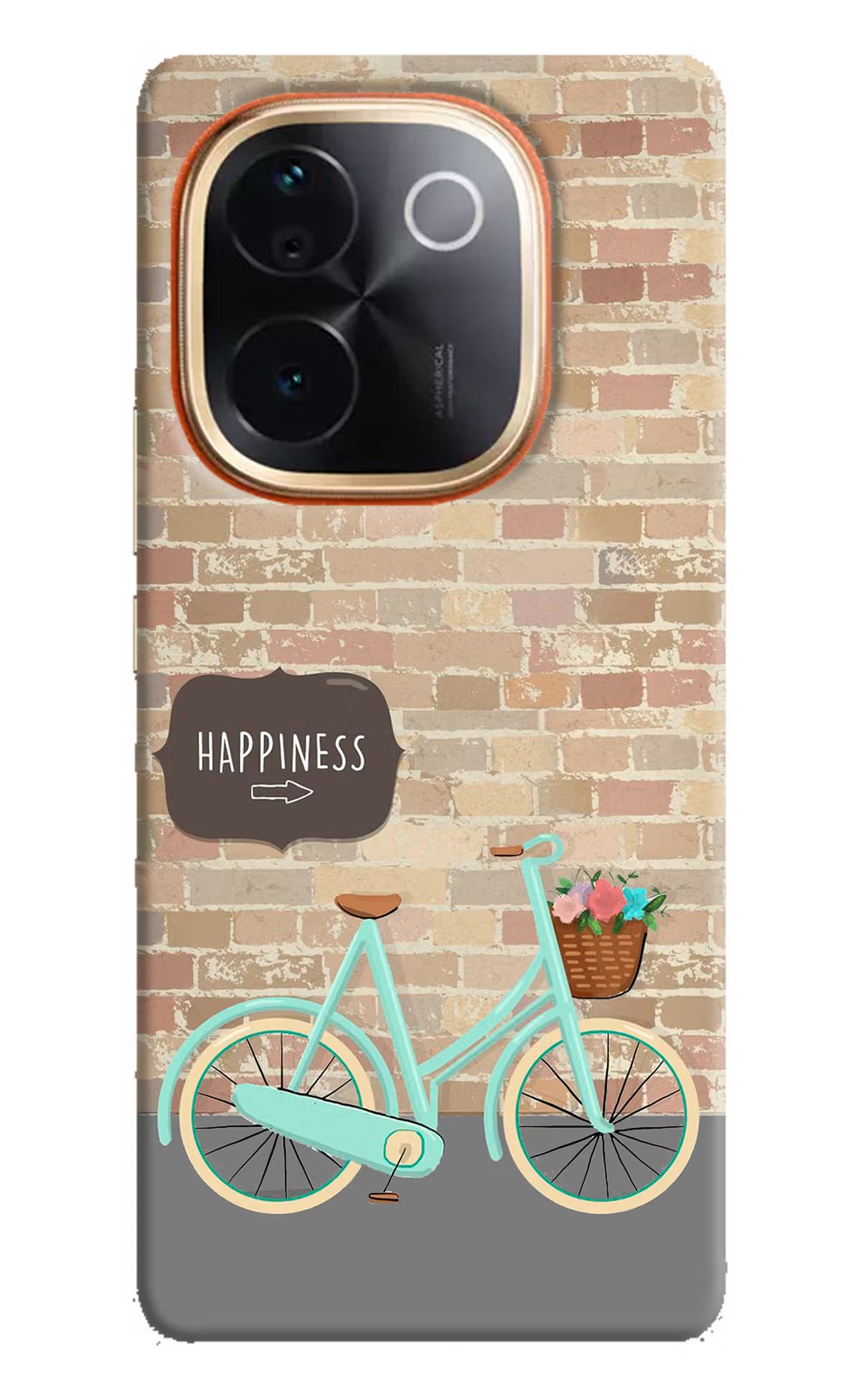 Happiness Artwork Vivo T3 Pro 5G Hard Case Back Cover by Casekaro