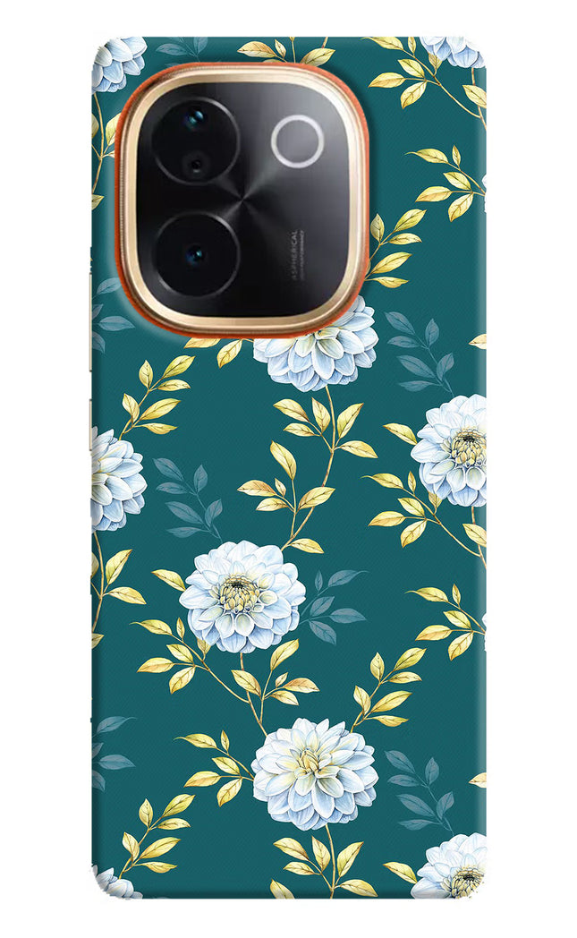 Flowers Vivo T3 Pro 5G Hard Case Back Cover by Casekaro