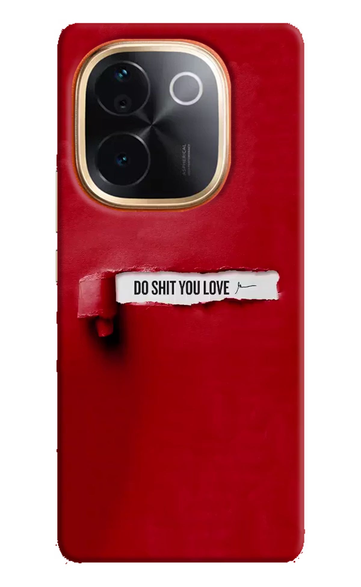 Do Shit You Love Vivo T3 Pro 5G Hard Case Back Cover by Casekaro