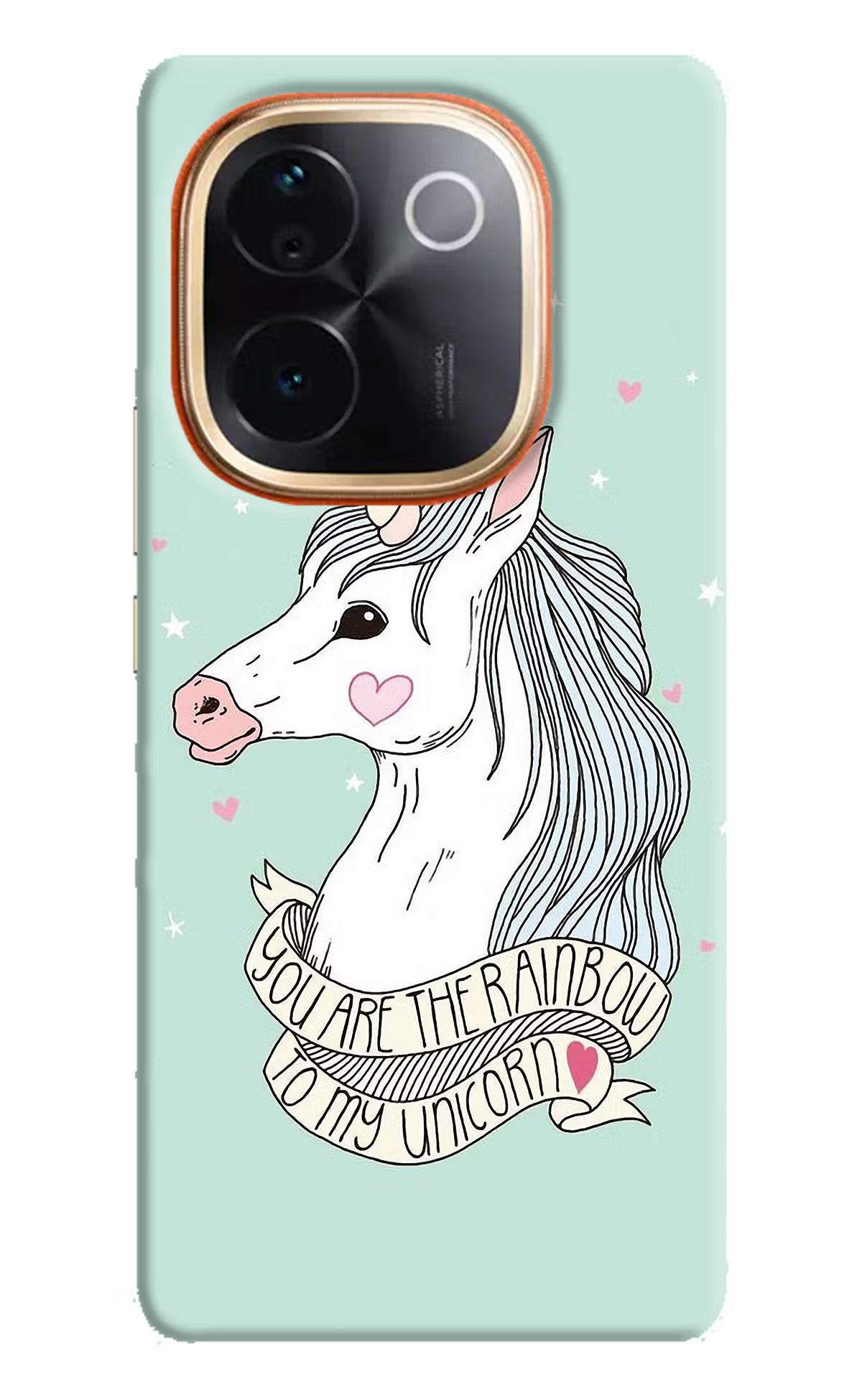 Unicorn Wallpaper Vivo T3 Pro 5G Hard Case Back Cover by Casekaro