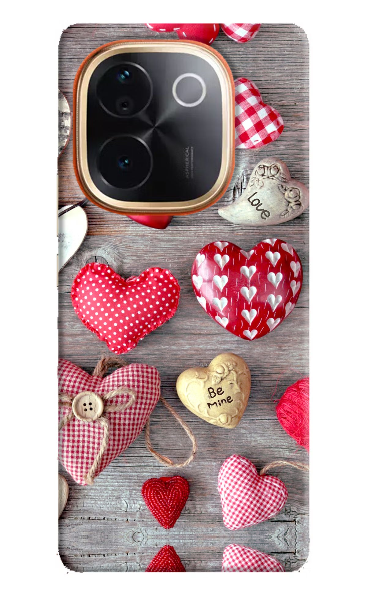 Love Wallpaper Vivo T3 Pro 5G Hard Case Back Cover by Casekaro