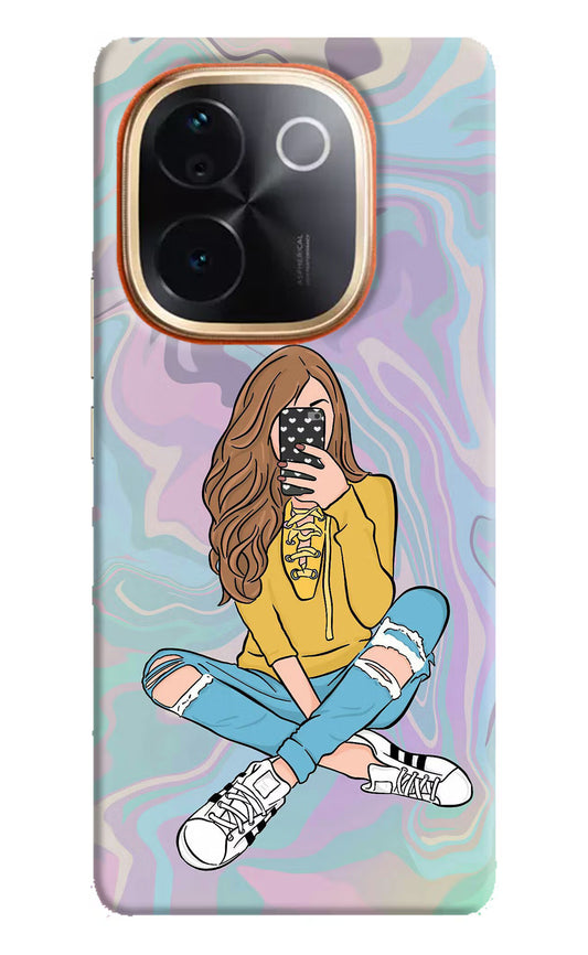 Selfie Girl Vivo T3 Pro 5G Hard Case Back Cover by Casekaro