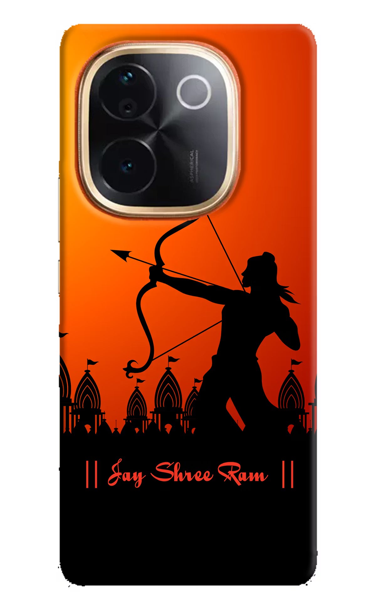 Lord Ram - 4 Vivo T3 Pro 5G Hard Case Back Cover by Casekaro