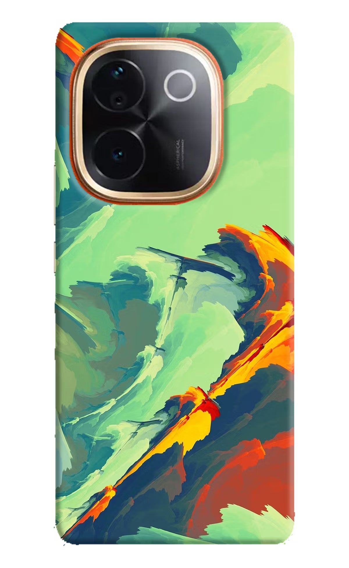 Paint Art Vivo T3 Pro 5G Hard Case Back Cover by Casekaro