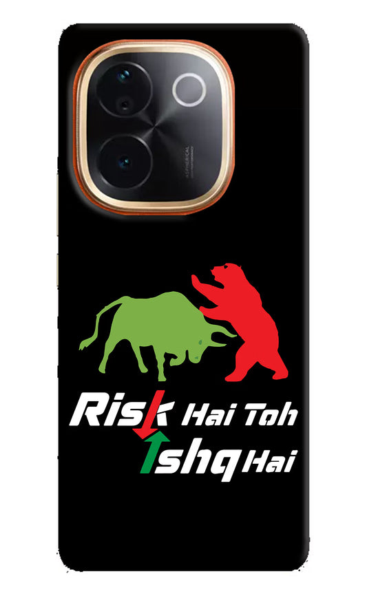 Risk Hai Toh Ishq Hai Vivo T3 Pro 5G Hard Case Back Cover by Casekaro
