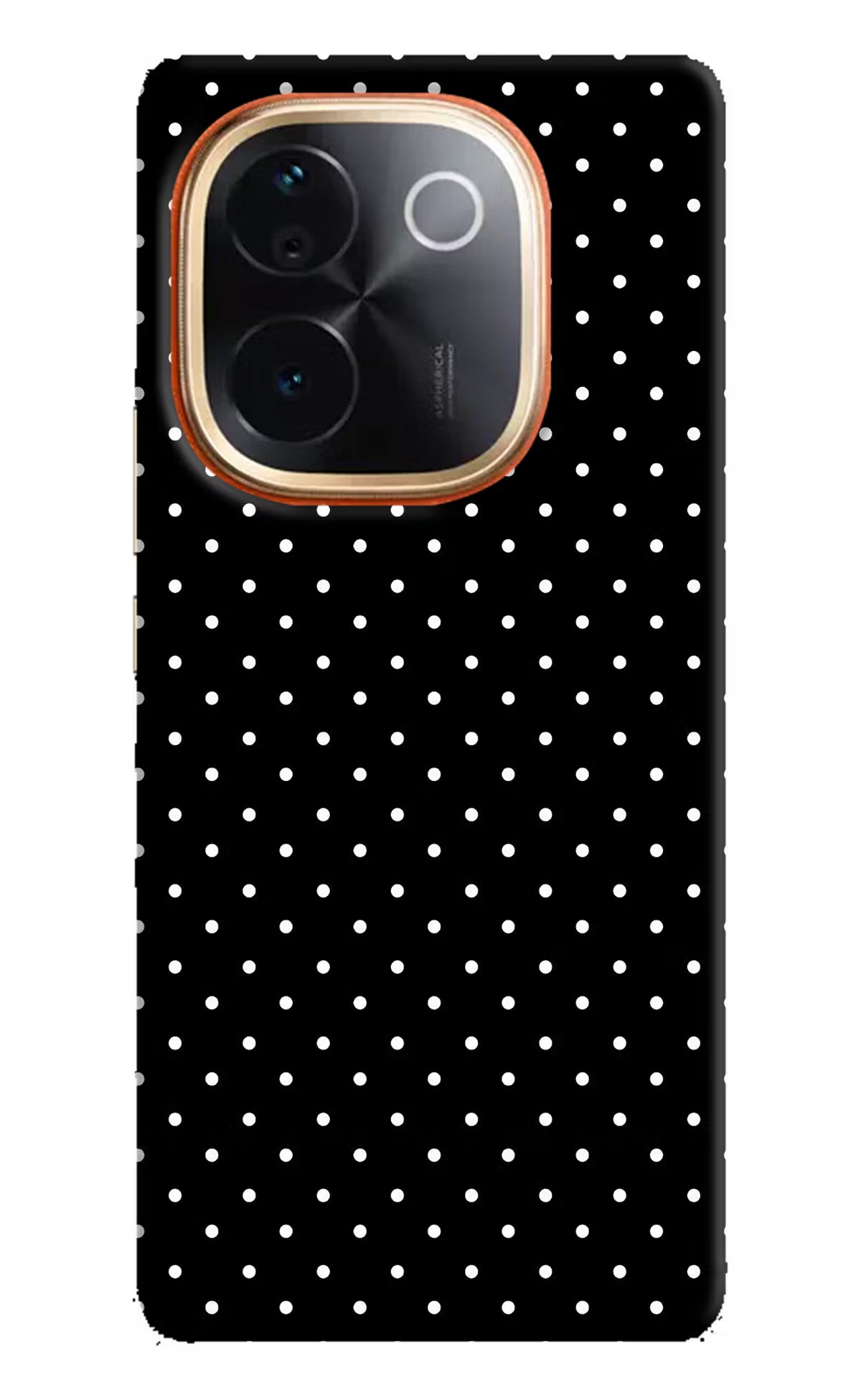 White Dots Vivo T3 Pro 5G Hard Case Back Cover by Casekaro