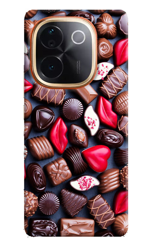 Chocolates Vivo T3 Pro 5G Hard Case Back Cover by Casekaro